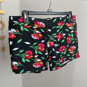 patterned running shorts